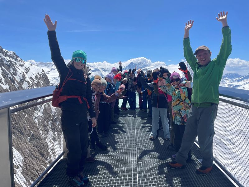 Exkursion der 1. Klassen aufs Kitzsteinhorn